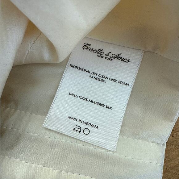 Cosette di Ames - Aria Silk Satin Corset Top in Champagne Gold - Picture 5 of 7